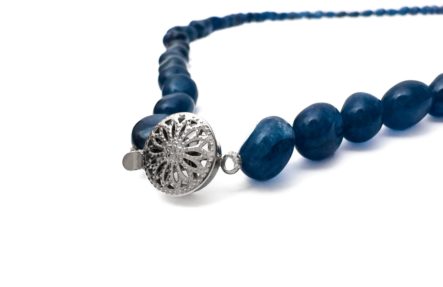 GAYATRI BLUE QUARTZ NECKLACE