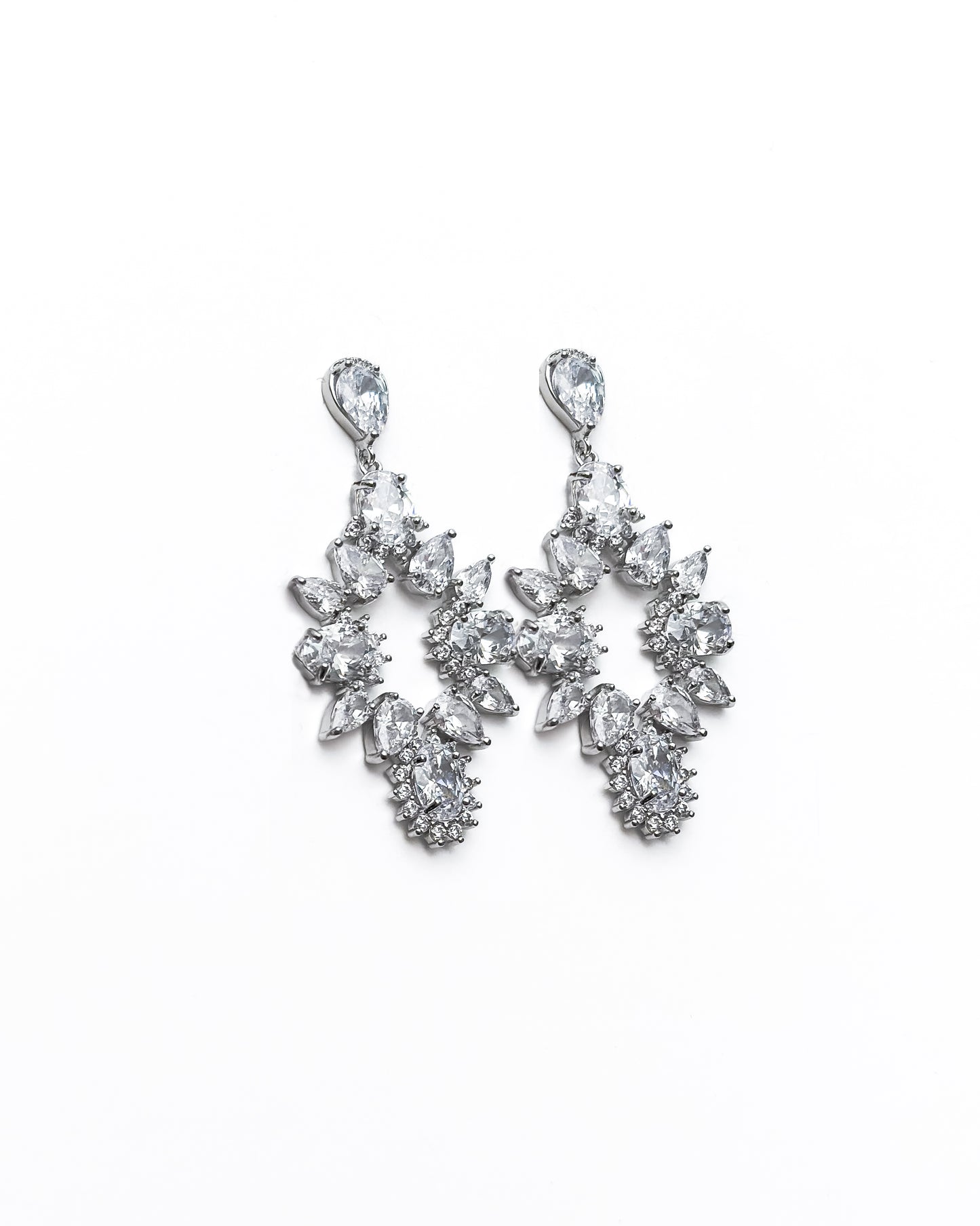 OVERSIZED CHANDELIER EARRINGS