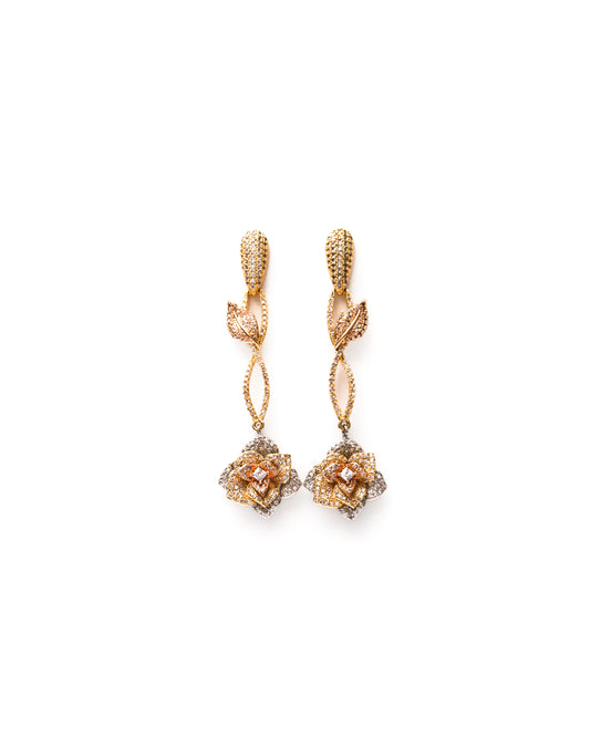 GULAB PAVE SET EARRINGS