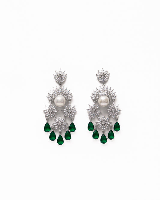 MULMUL CHANDELIER EARRINGS