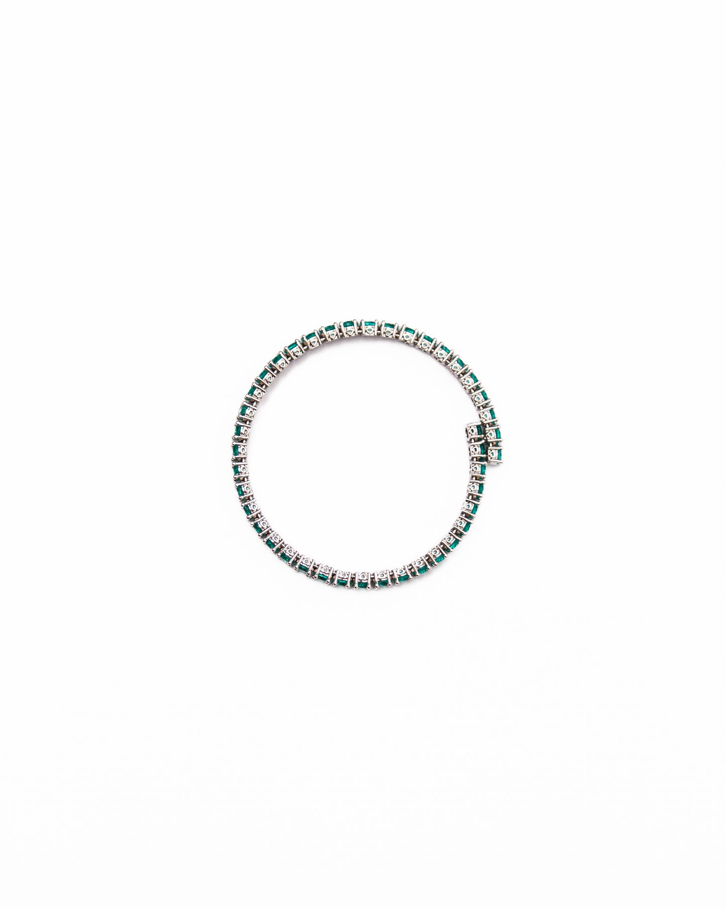 HELIO GREEN TENNIS BRACELET