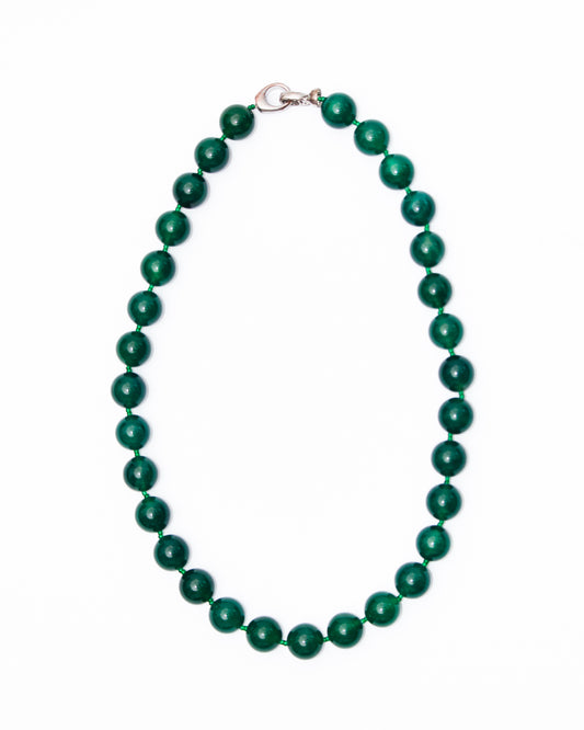 GAYATRI GREEN PEARL NECKLACE